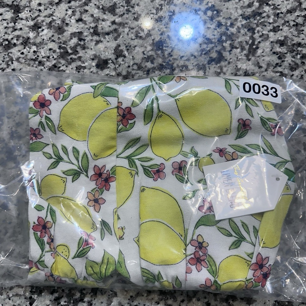 NWT Monteau Los Angeles Lemon And Floral Print Cropped Tube Top X-Large - Picture 9 of 9